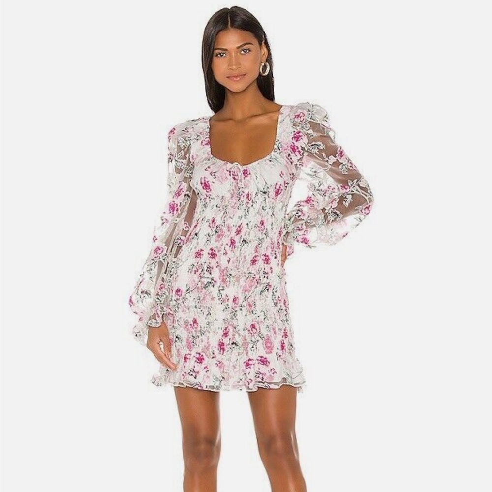 For love and lemons Lovell burno floral dress